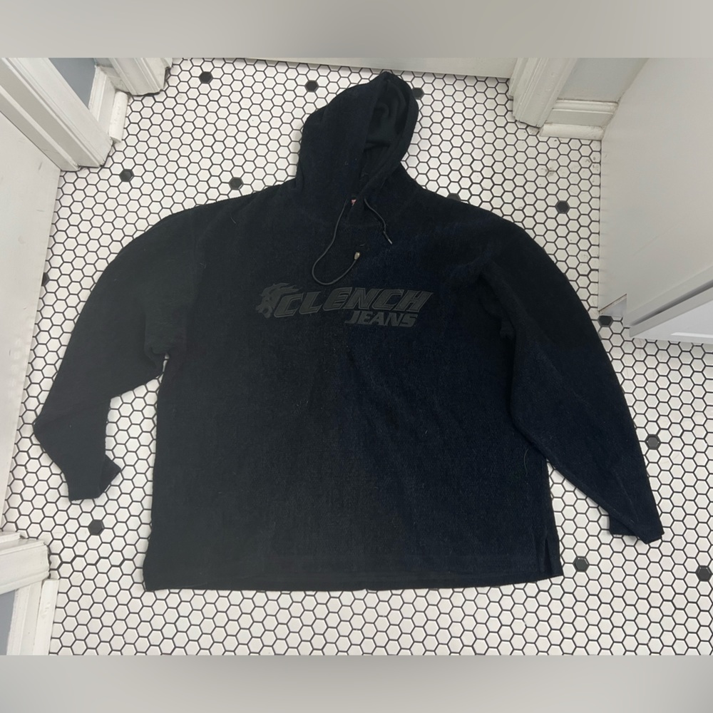 Clench jeans Y2K hoodie excellent condition size XXL